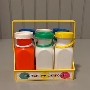 #637 Fisher-Price Milk Carrier